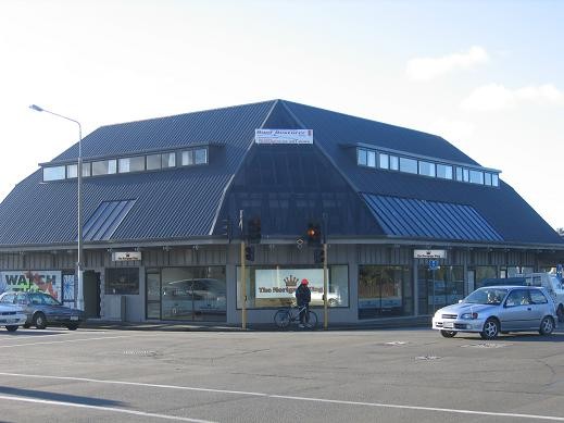 Completed roof painting project