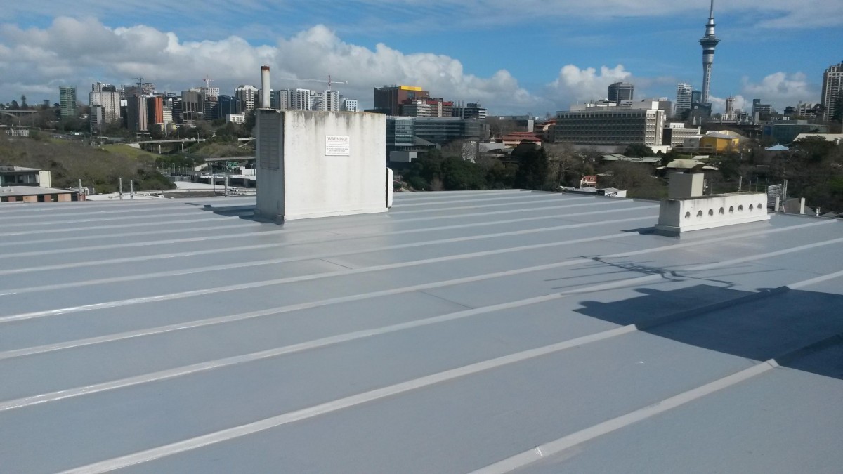 Roof waterproofing completed